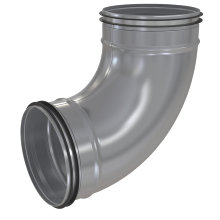 Rörböj 125/90 Flexit